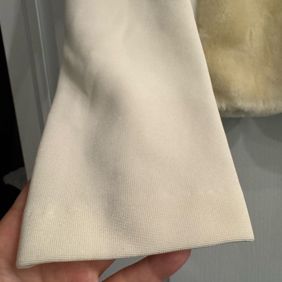 Joseph Ribkoff Cream Teddy Jacket - Picture 3 of 6